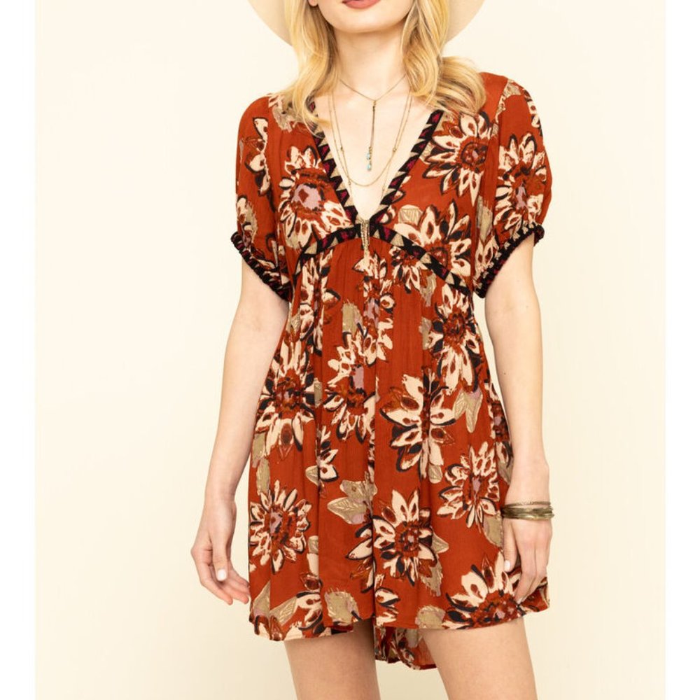 FREE PEOPLE On The Edge Mini Dress